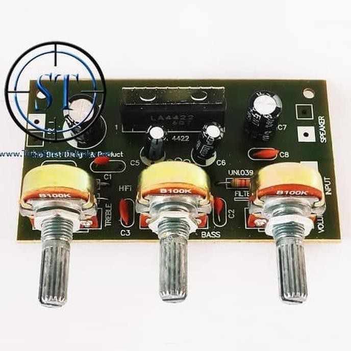 Kit Rakitan Mini Power Amplifier 10W Mono La4422 Input 18V Sitekni88 Juara