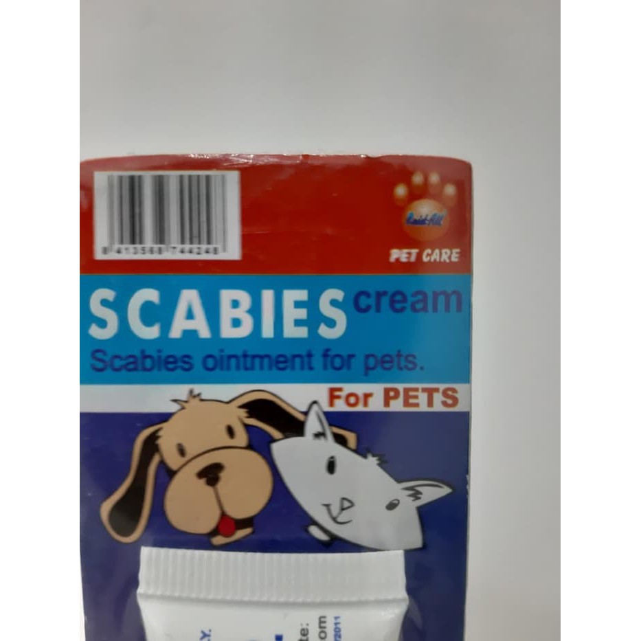 SALEP SCABIES / SKABIES CREAM OBAT KULIT KUCING ANJING KELINCI0