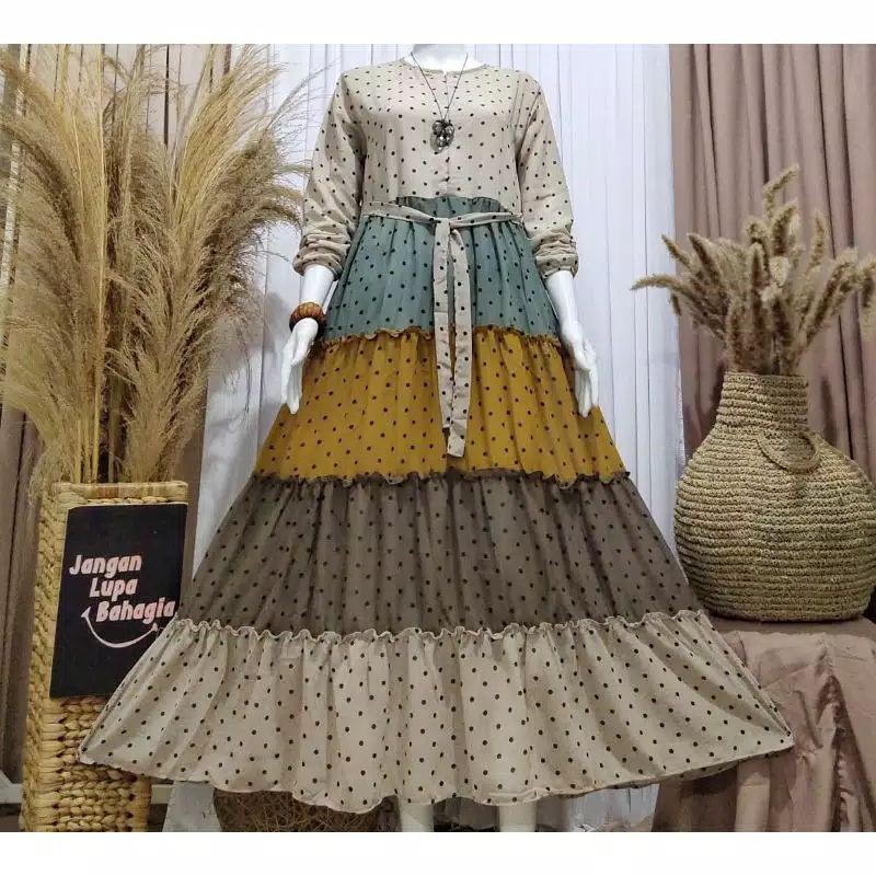 gamis Ceruti polkadot #gamispolkadot