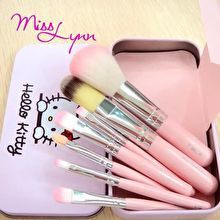 Hello Kitty Kuas Set Make up isi 7 pcs