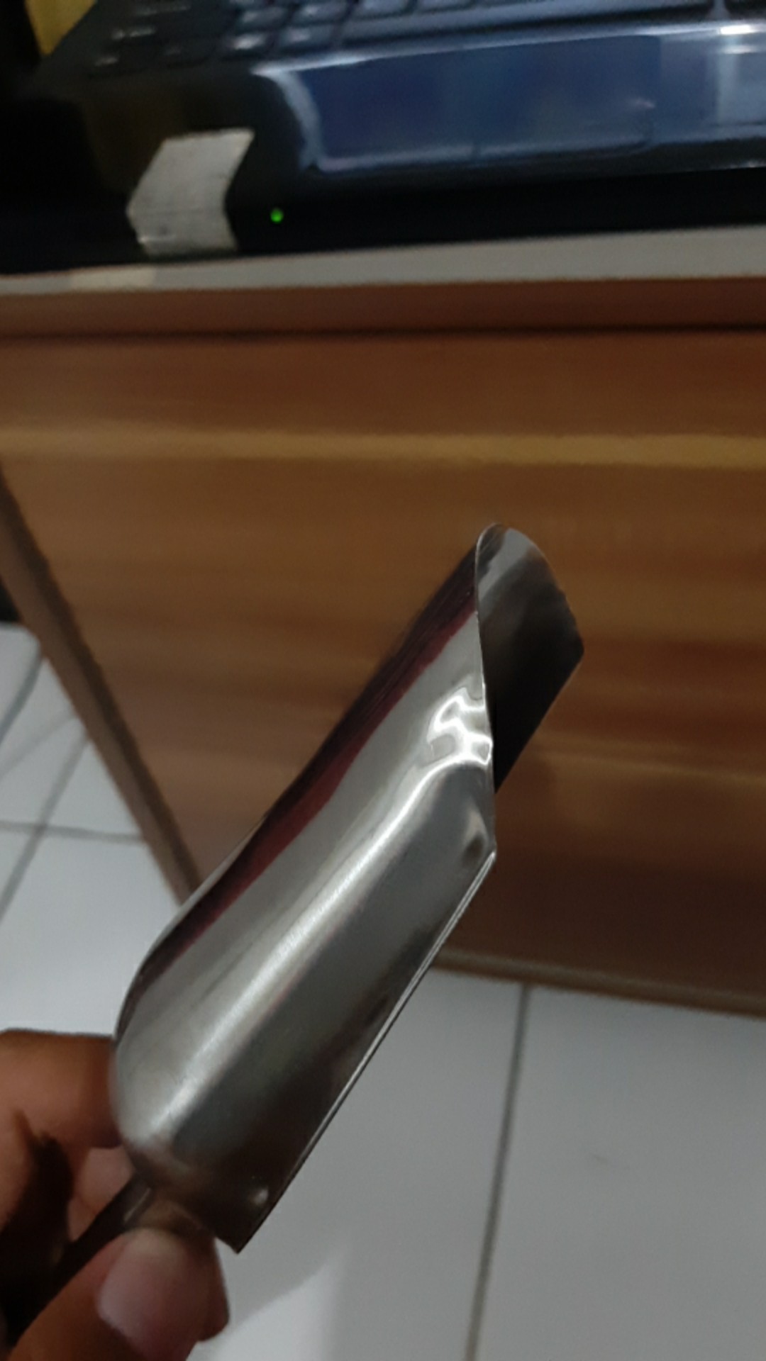 Scoop Sedok Sekop Serok Stainless Steel - Kecil (5cm)