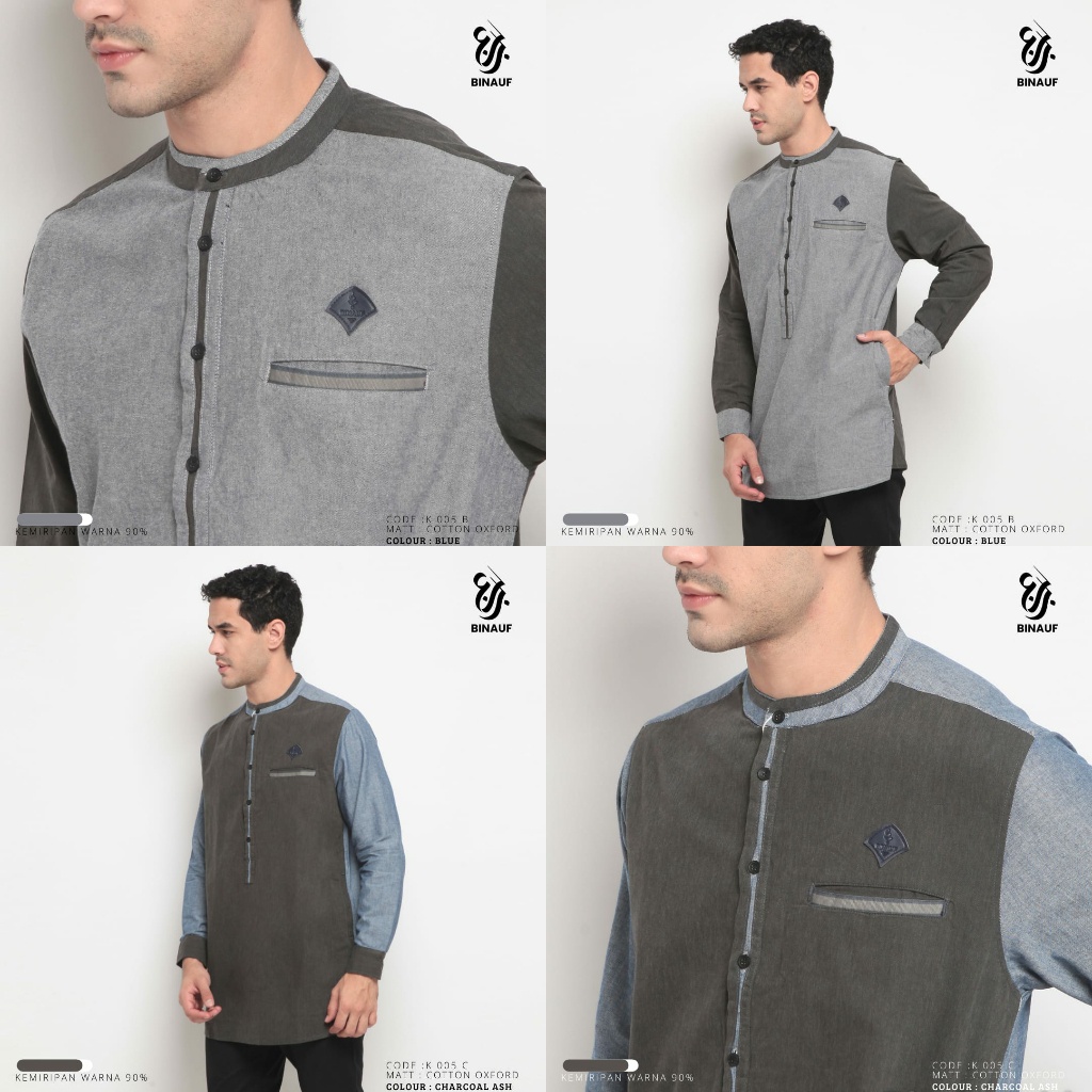 BAJU KOKO PANJANG BY BINAUF