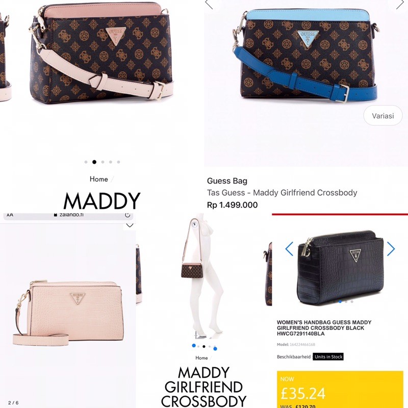 GUESS MADDY GIRLFRIEND CROSSBODY