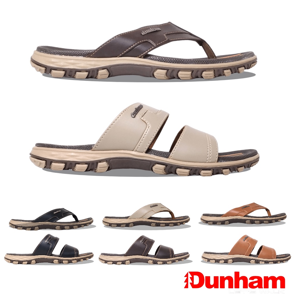 Dunham Sz. 39-43 Sandal Slip On / Jepit Pria Kasual  | HURON02 / HURON06
