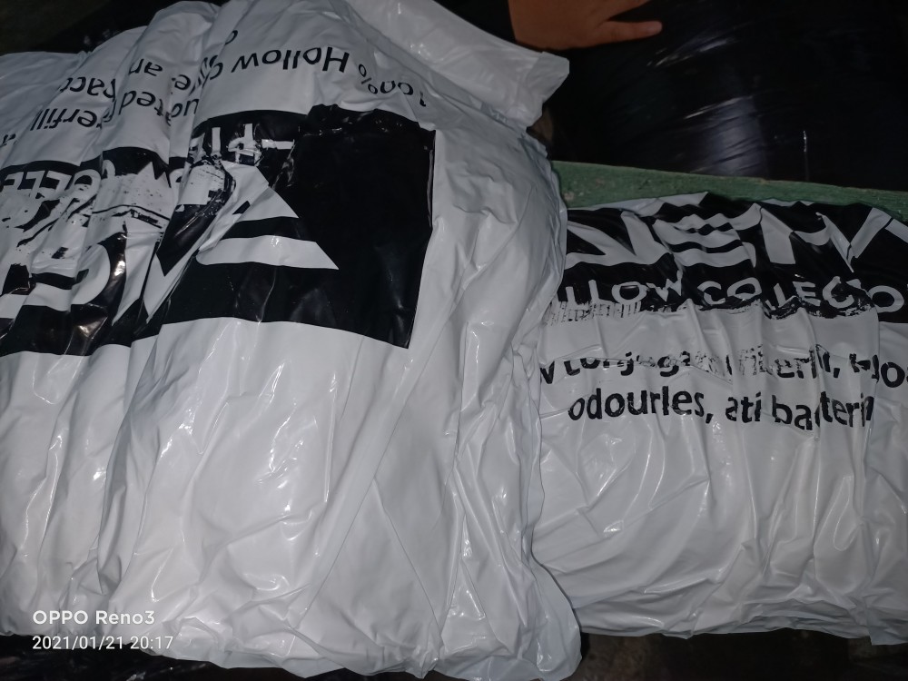 Rc Paket Bantal Guling Raisha Set Bahan Hollow Siliconized Fiber (raisha Pillow Collection)