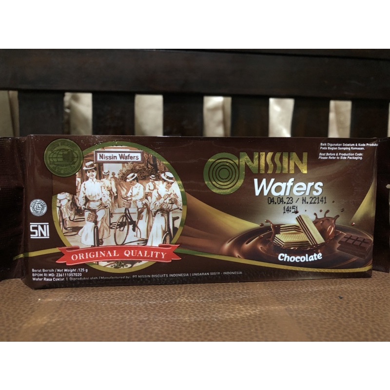 Wafer Nissin Cokelat 125 gr