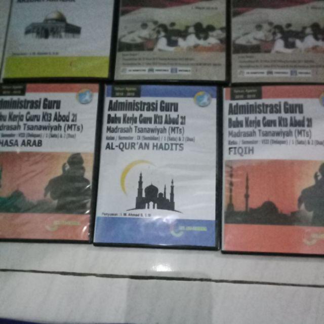 Perangkat Administrasi Cd Rpp Kurikulum 2013 Revisi 2018 Mapel Aqidah Akhlak Kls Vii-7 Semester 1&2
