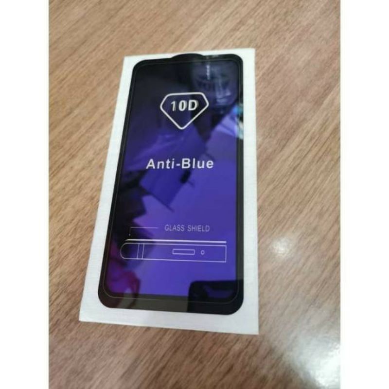 Tempered Glass Anti Gores Temperglass Tg Kaca Blue Full Screen Anti Radiasi Realme C1 C2 C3 C11 C12 C15 7i C17 C20 C21 C21y C30 C31 C35