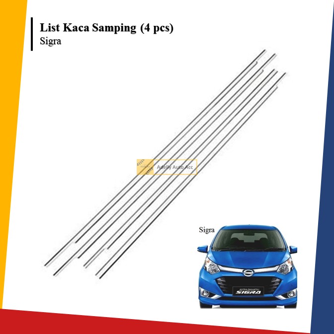 List Kaca Samping Mobil Daihatsu Sigra