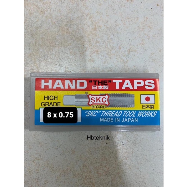 HAND TAP SKC M 8 x 0.75 JAPAN