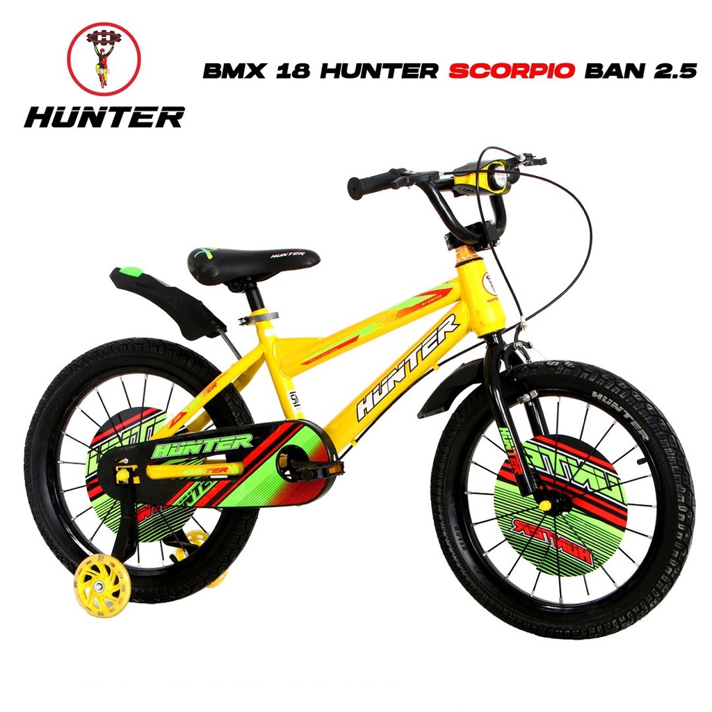 Sepeda BMX 18 hunter scorpio