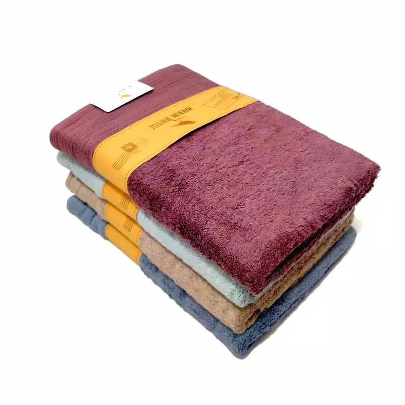 Handuk Morning Whistle Serat Bambu Motif Mwazura