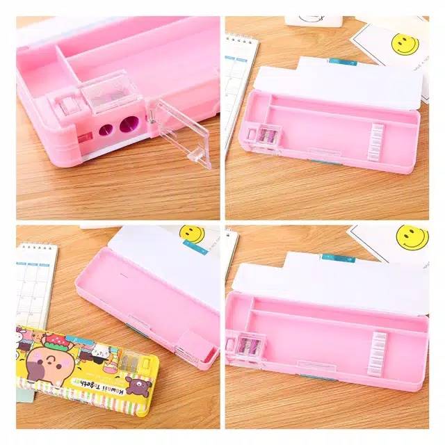 KOTAK PENCILCASE  / TEMPAT PENSIL MAGNET RAUTAN