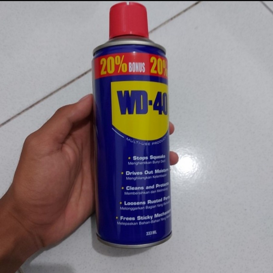 Jual WD 40 / WD40 333 Ml Pelumas Anti Karat Sprayer Penetrant | Shopee ...