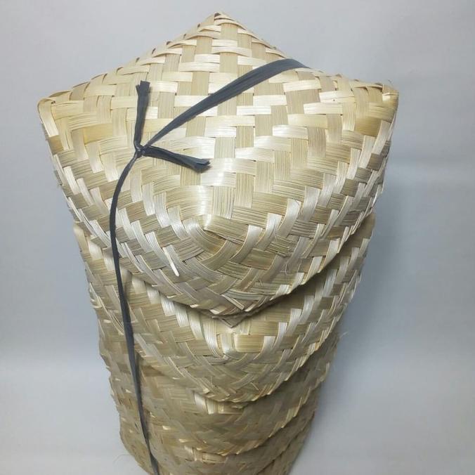 

BISA BAYAR DITEMPAT Paket Besek Bambu 20x20 cm isi 25 pasang praktis berkualitas PALING LAKU