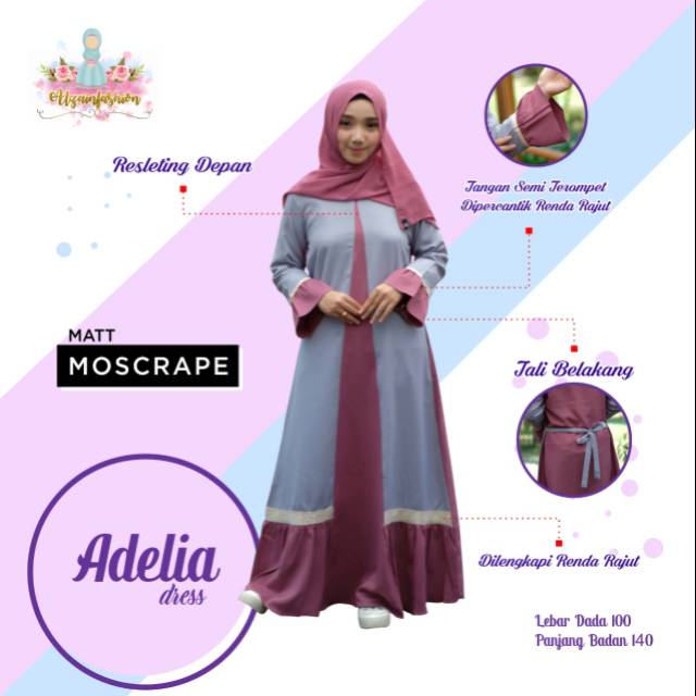 Adelia Dress by Alzain Fashion