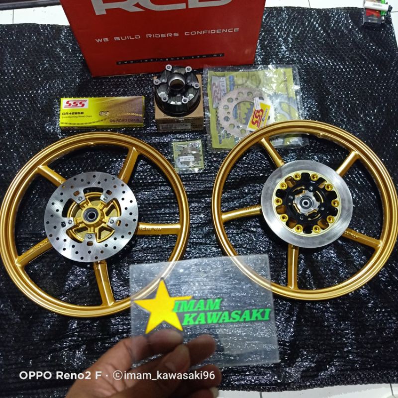 velg RCB MX king PNP NINJA RR atau R dan SS ORIGINAL