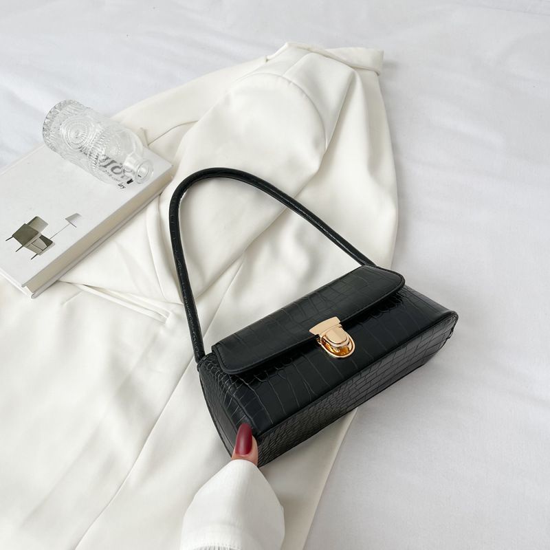 Tas Bahu Wanita Motif Kulit - London Bag