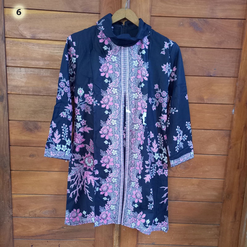 Tunik Dress Batik Unggul Jaya Katun Primisima