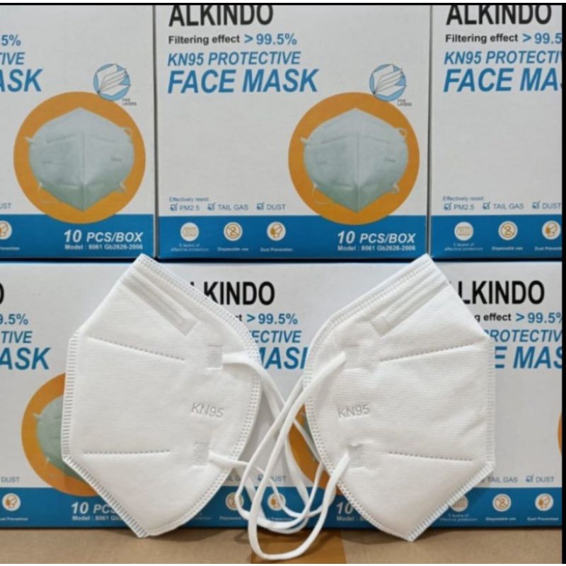 alkindo mask kn95 isi 10 pcs