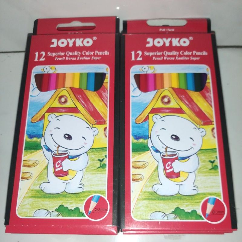 

Pensil Warna Panjang Joyko 12 warna