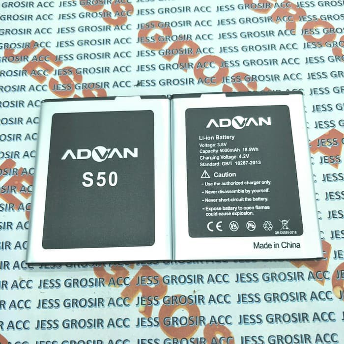 Baterai Battery Batre Original Double Power ADVAN Vandroid S50