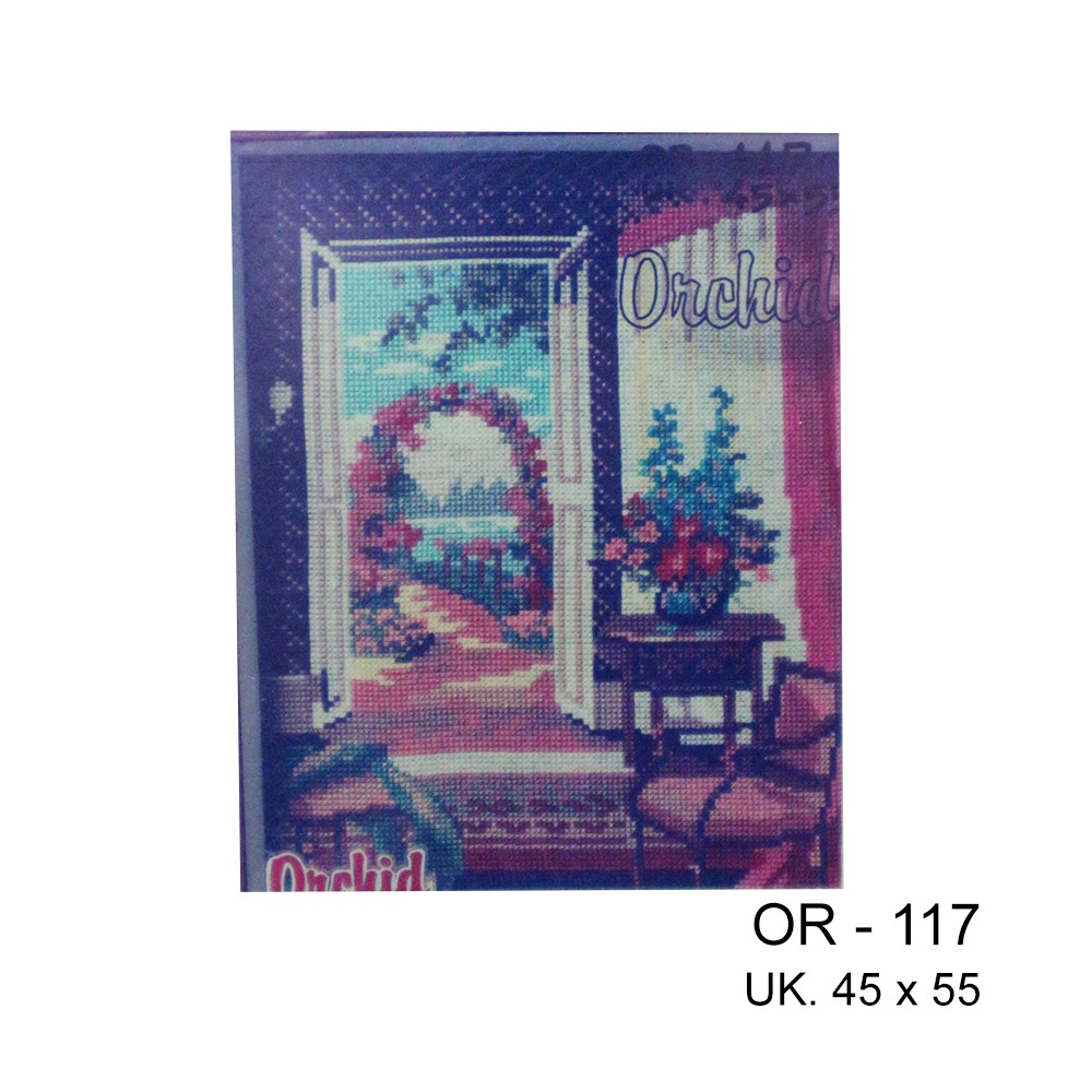 Kruistik Orchid - 117