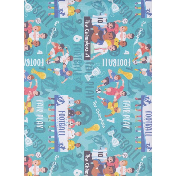 

Kertas Kado Sansan Wawa SW 5870 "Kids/boys/sport/soccer/football