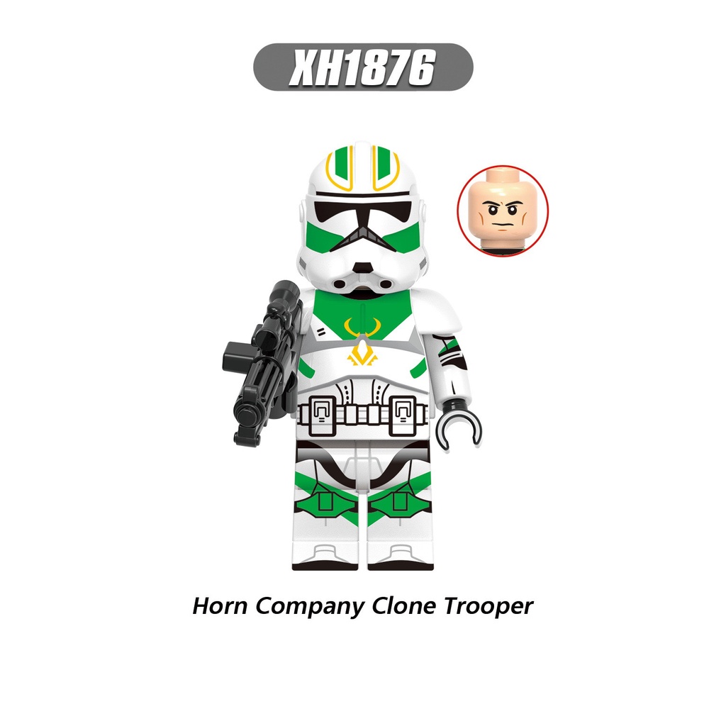 Xh0333 Mainan Action Figure Karakter Star Wars Minifigures ARC Commander Blitz Havoc Hammer 327th ARC Trooper Skala 13