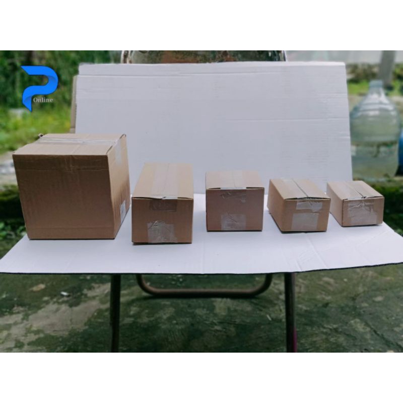 

kardus packing kecil / kardus box bermacam macam ukuran