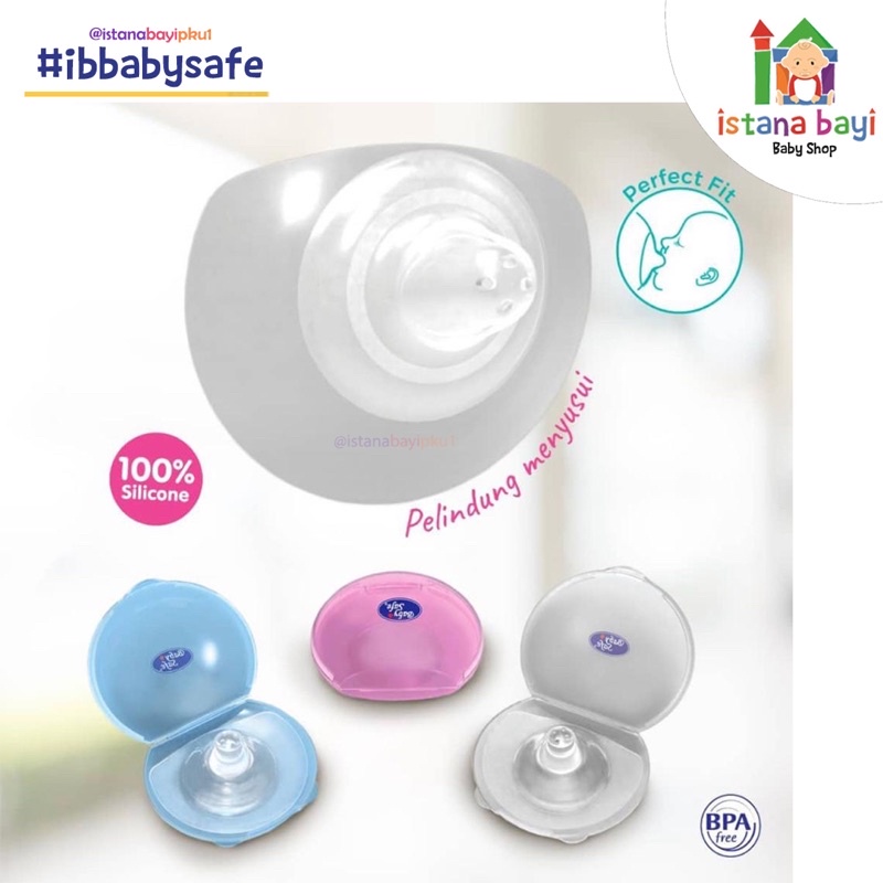 Baby safe Nipple Shield BPM04 - Puting sambung/pelindung puting