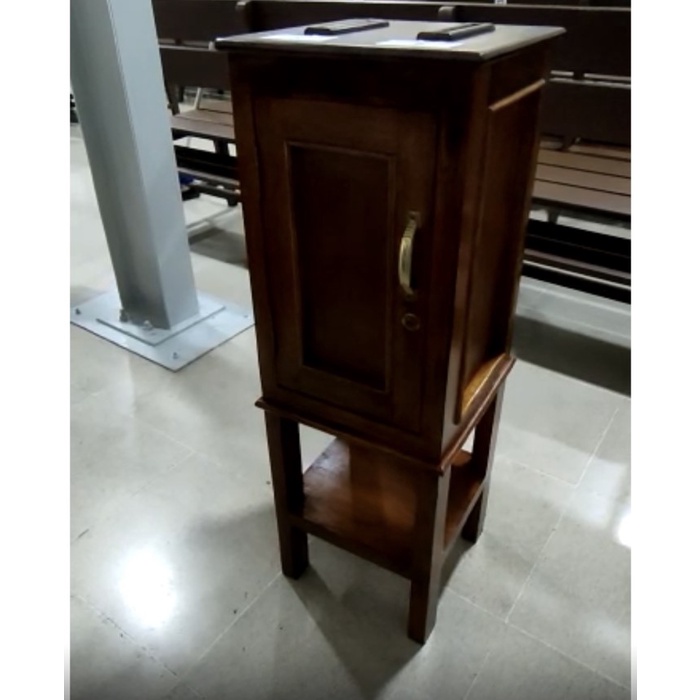 NAKAS MINIMALIS JATI - NAKAS PERSEMBAHAN KAYU JATI - KOTAK PERSEMBAHAN