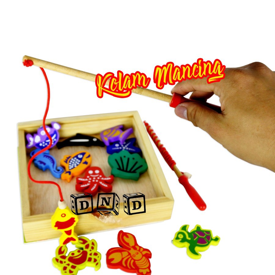 Mainan Mancing Mania Kolam Pancing Ikan Fishing