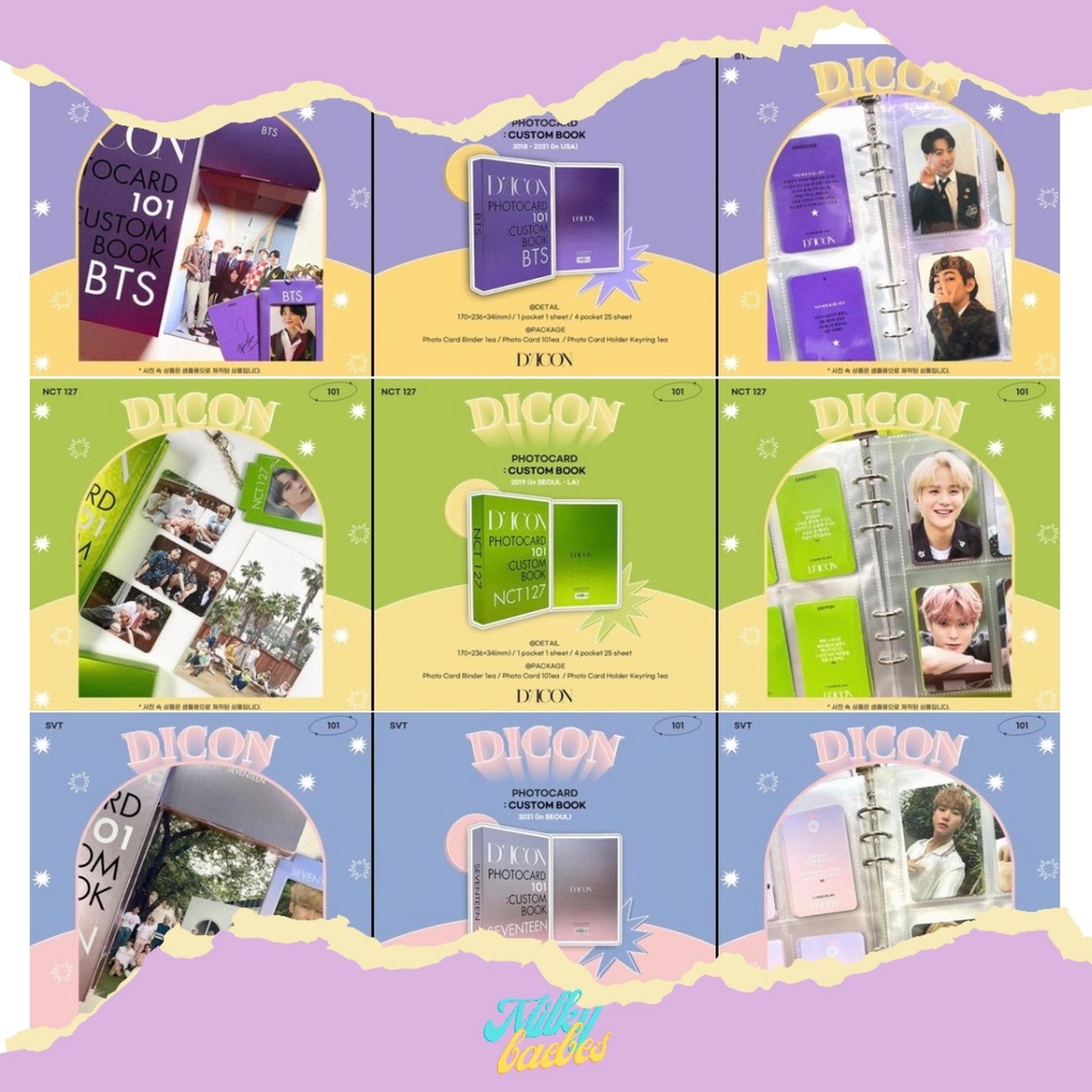 ✨[READY STOCK (baca desc box)] Dicon 101 2021 by Dispatch - BTS NCT SEVENTEEN✨