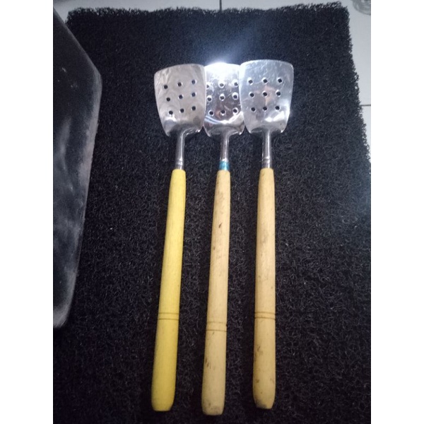 Sodet Penggorengan Setenlis Sutil Gorengan Kodek Penggorengan Sepatula Penggorengan