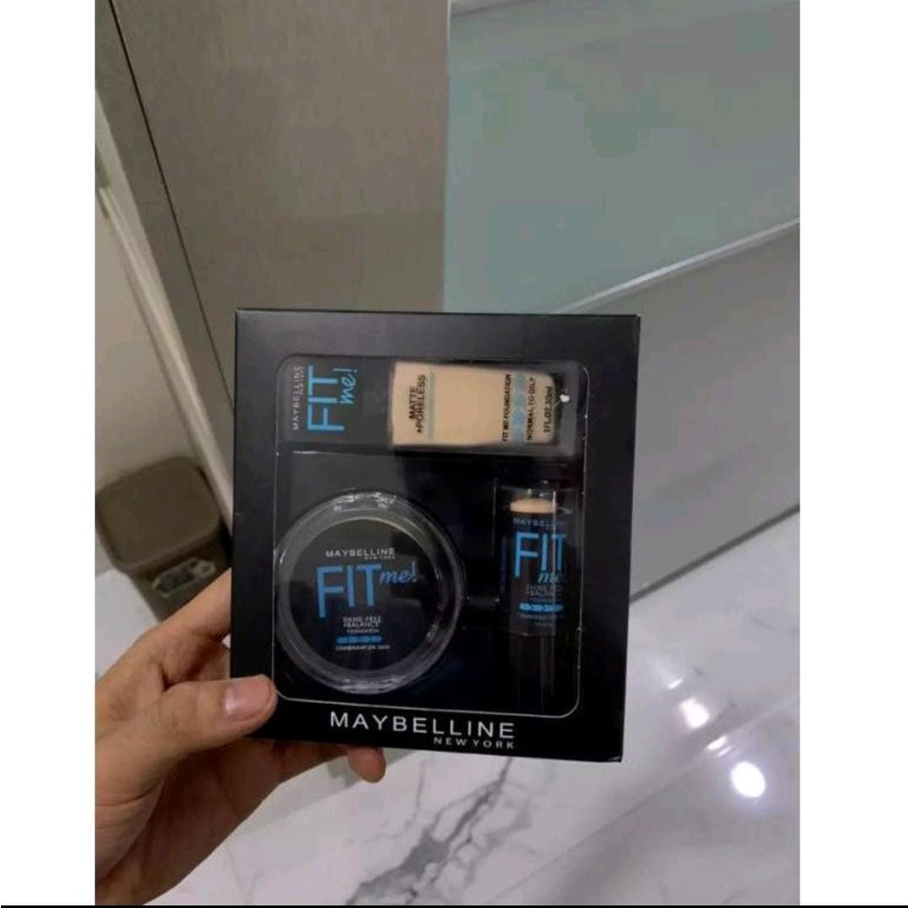 Maybelline Fit Me Make Up Set 3in 1