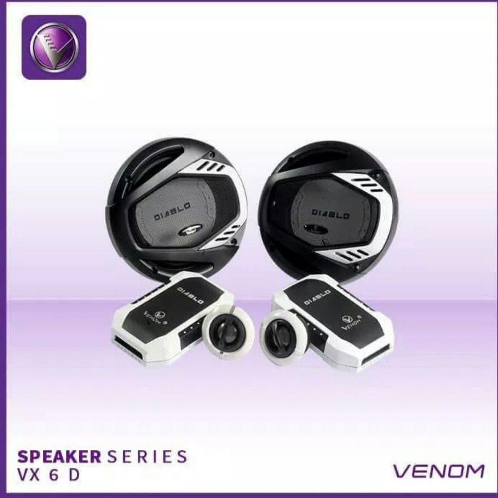 speaker venom diablo VX6D mobil