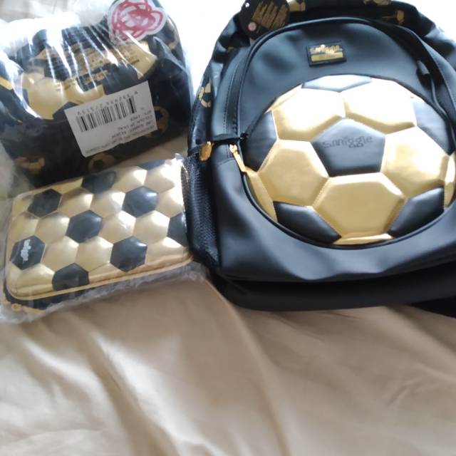 Smiggle set bola gold original new