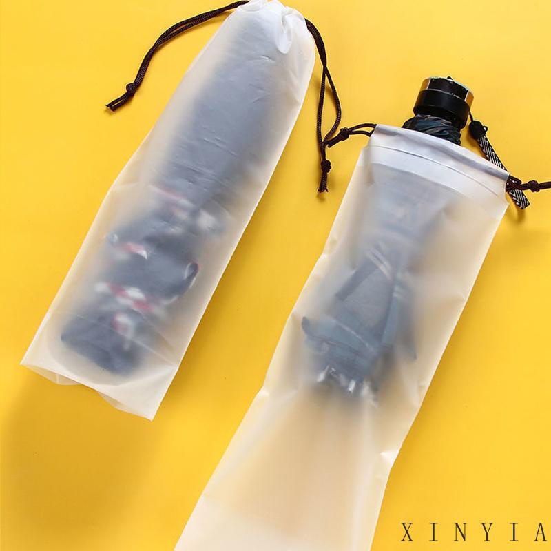 【COD】Tas Serut Penyimpanan Payung Translucent Tahan Lembab Tahan Debu