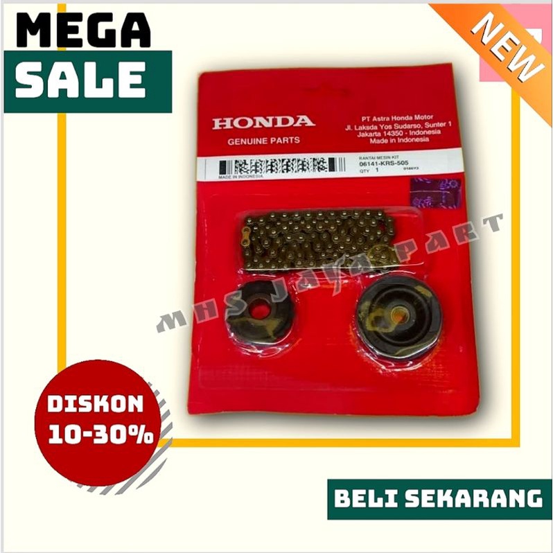 (( KRS  )) RANTAI KETENG SET SUPRA FIT NEW Rantai mesin supra fit new KRS