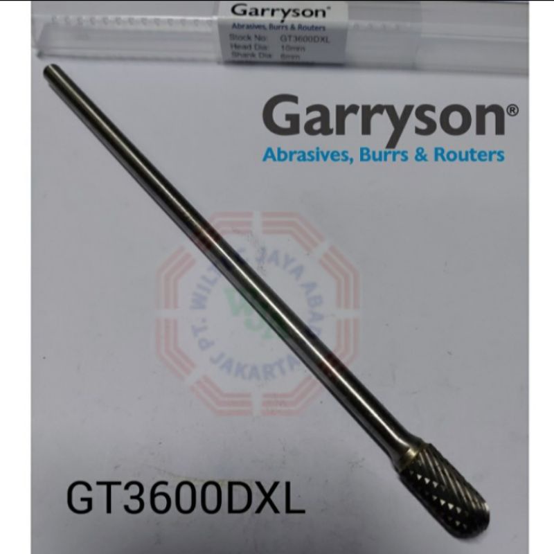 GARRYSON - Carbide Burrs Rotary Tungsten Extra Long GT3600DXL (England)