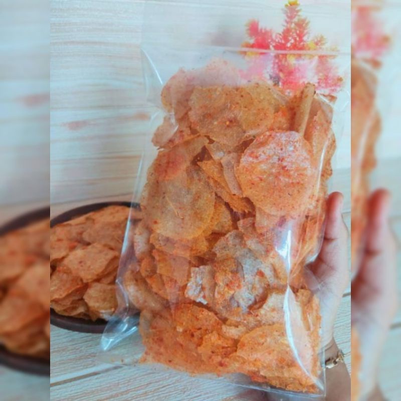

[Snack] Keripik Kaca Pedasnya Nampoll 150gr