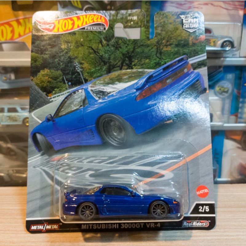 HOT WHEELS MITSUBISHI 3000GT VR4 - MOUNTAIN DRIFTERS - PREMIUM