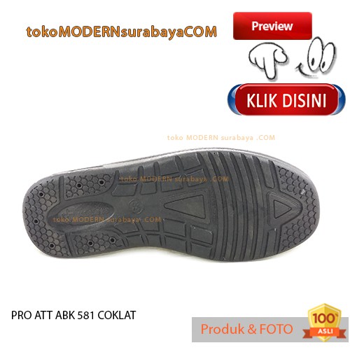 PRO ATT ABK 581 Sepatu Pria Karet Casual Slip On