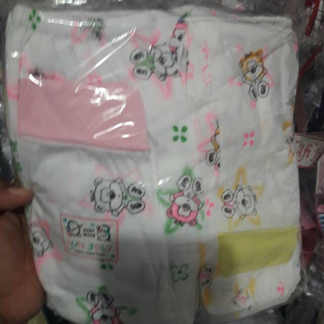 Grosir 1 lusin celana panjang bayi model buka berkualitas sni