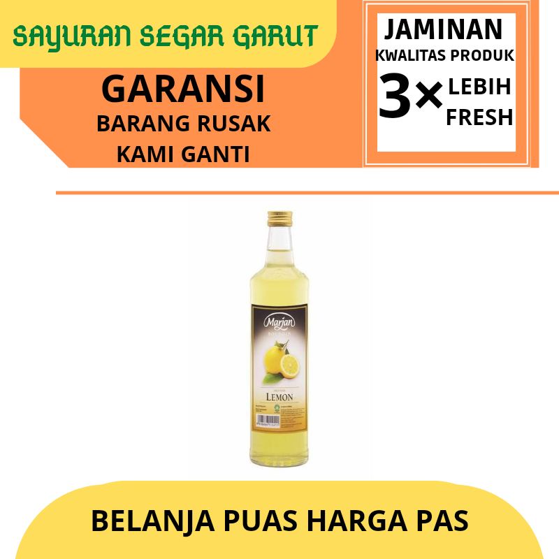 

Syrup Marjan Boudoin Rasa Lemon 460 ml by Sayuran Sagar Garut