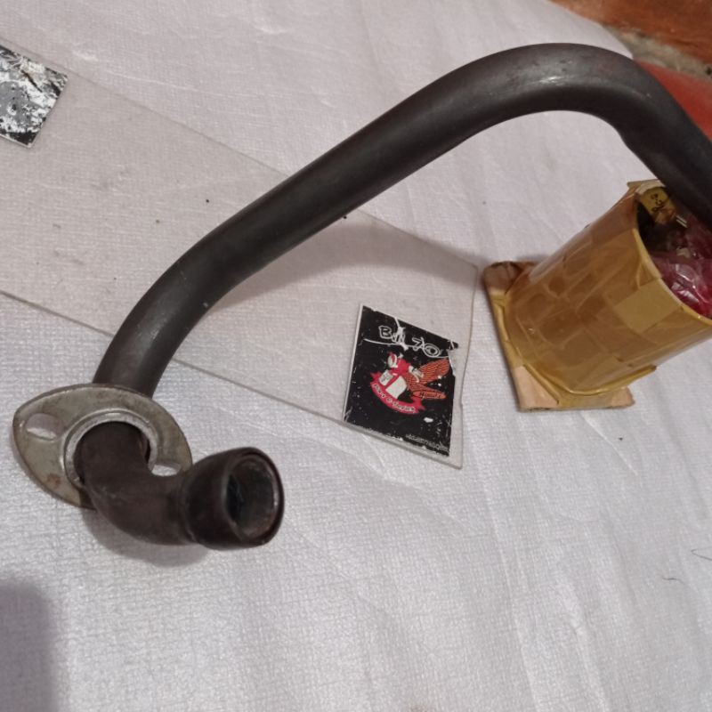 leher knalpot trail bebek street cub sc for honda bebek