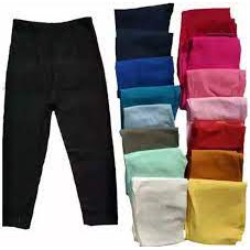 legging anak polos bahan sepandek