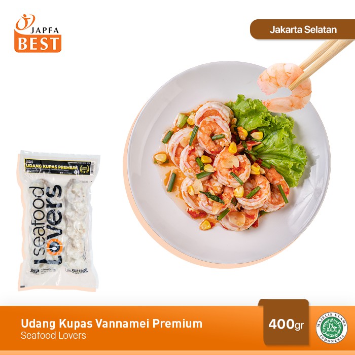 Udang Kupas Vannamei Premium Seafood Lovers 400 Gr Shopee Indonesia