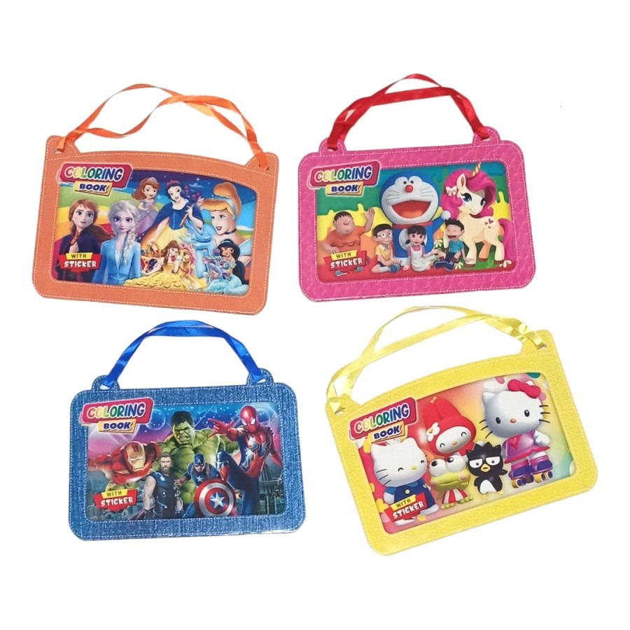 

SJS Buku Mewarnai Tenteng/Belajar Warnai Anak/Education/Coloring Book